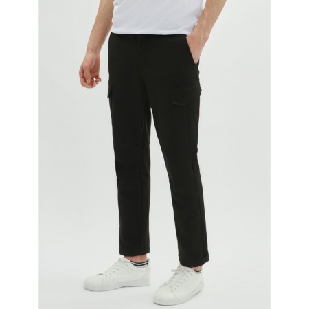Sports male trousers, size 52, black color-3
