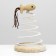 Toy-tender for cats "Toy on a spiral"