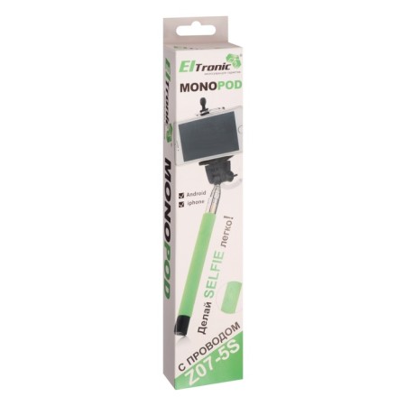 Monopod by Eltronic 2225, 24-100 cm, Android/iOS, red-5