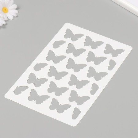 Stencil "Butterflies" 16x24 cm-1
