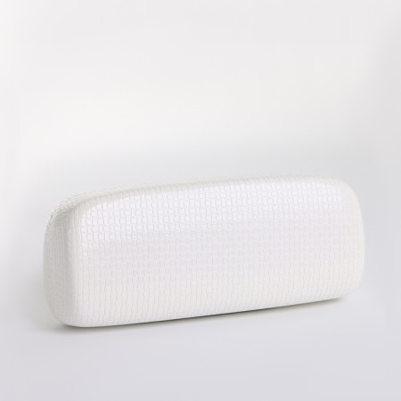 Case for glasses on the cracker, length 15 cm, white color-1