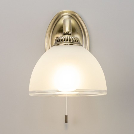 Sconces Citilux "Francesca" CL417313, 15x20 cm, 1x75W, E27, brown color-12