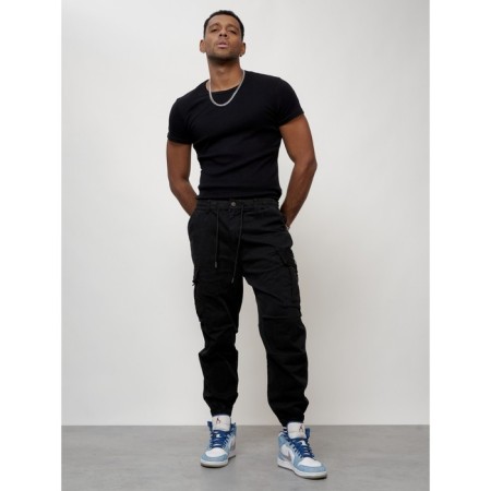 Cargo jeans, size 44-46, black color-9