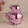 Pigger Ceramics "Pig - Financial Pyramid" Pink 12.5x8x14 cm
