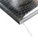 The diary is low, A5, 136 sheets, Attomex. Arkona, solid cover, boumvinyl with foam, liesse, block 70%, gray block