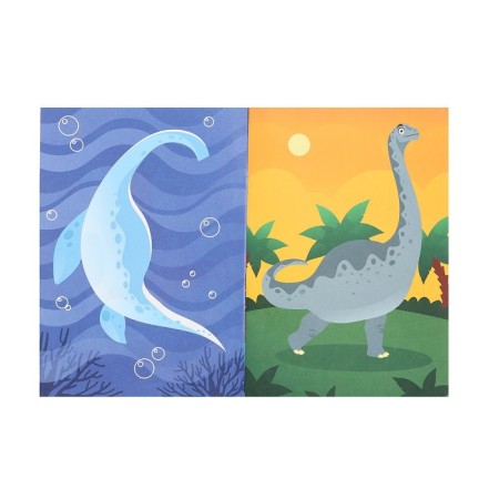 A cheerful designer with dinosaur stickers-3