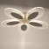 Люстра с ПДУ 1136/5 LED 70Вт 3000К-6000К диммер белый 68х68х8 см BayerLux