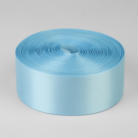 Satin tape, 50 mm × 100 ± 5 m, blue color-1