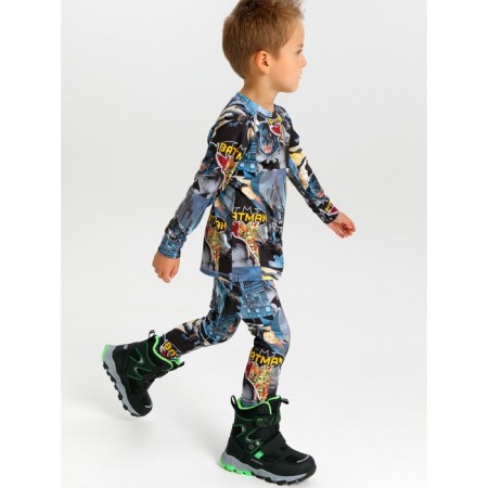 Thermal complex for a boy: trousers, sweatshirt, height 128 cm-1