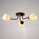 Chandelier 1341003/3wt e27 15W brown Bayerlux