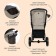 Stroller walking children's maxima (indigo), removable bumper, beige color