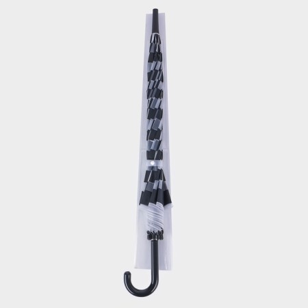 Umbrella - a semiautomatic “cage” cane, 8 knitting needles, r = 47 cm, color mix-15