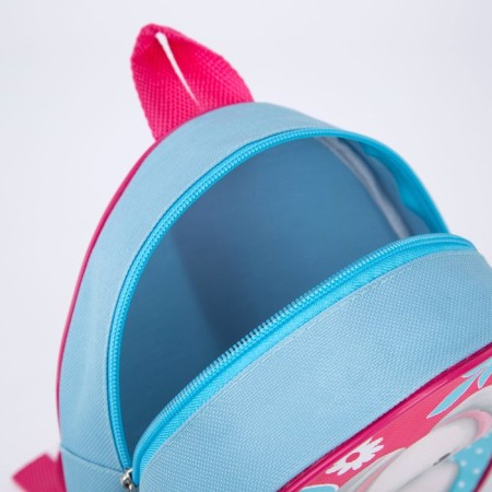 Baby backpack for the girl "Bunny Li", 23x20.5 cm, lightning department-4