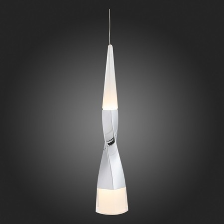 STL LUCE Sus. SL405.103.01. Bochie. 1x7 W, LED, 3000K, 350 LM, 7x7x55 cm, chromium color-4
