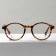 Glasses with a clipon (Clip-on) GA0414 (Color: C1 Leopard; Diopter: +1; Toning: Brown)