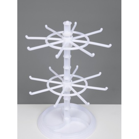 Carousel decoration stand, 16*16*28 cm, white color-1