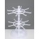Carousel decoration stand, 16*16*28 cm, white color
