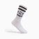 Women's socks "Dance" color white, size 23-25