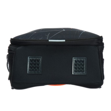 School backpack 38 x 30 x 16 cm, ergonomic back, stavia "spider", black-6