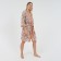 Female homemade set (robe/shirt), beige color, size 52