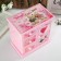 Musical box "Pink cabinet with surprises" 18x18x12 cm