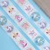 Stickers in the roll "Unicorn", 500 pcs, 2.5 x 2.5 cm