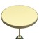 Coffee table Kaya, 408 × 408 × 530 mm, golden / green color