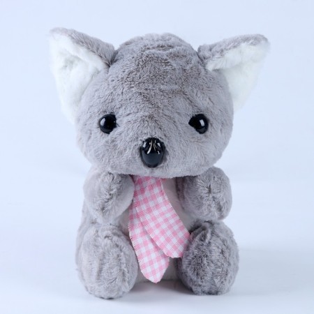 Soft toy "Koala", 25 cm, gray color-3