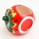 House for rodents "strawberry" ceramic, 12 x 9 x 9 cm