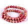 Beads made of natural stone "Rodonite" set of 90 pcs., Size 1 pc. - 4 mm