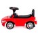 Supercar roller skate car No. 1 with a sound signal, red color