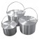 Aluminum Tramp boiler with lid 4.8 l