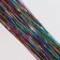 Hair threads, shiny, 90 cm, mix color