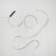 Girlynda "Horse tail" 10 threads of 2 m, IP20, silver thread, 200 LED, glow of multi, 12 V