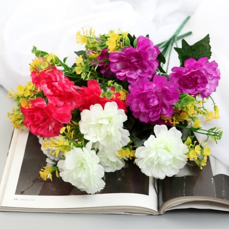 Bouquet "Stock Rose" 28 cm, mix-2