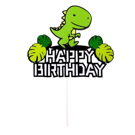 Topper "Happy Birthday", Tirex