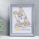 Photo frame plastic L-1 15x21 cm silver. Met. (plastic screen)