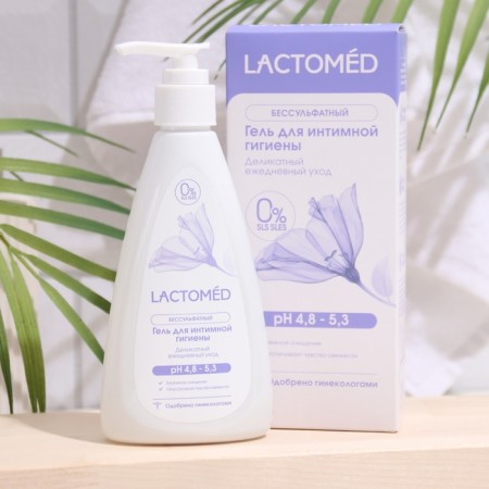 Gel for intimate hygiene "Laktomed", delicate daily care, 200 ml-10