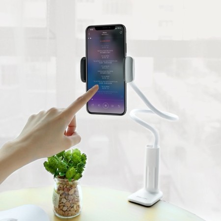 Holder for mobile devices Borofone BH23, for diagonal 4.5-6.5 ", white-6