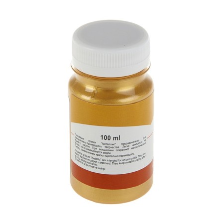 GUASH artistic in a bank 100 ml, Metallic, ZHK "Sonet", gold inca (6827969)-1