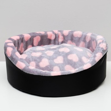 Lynchik "Oxford" No. 2, with fur, 46 x 36 x 15 cm Mix flowers-5