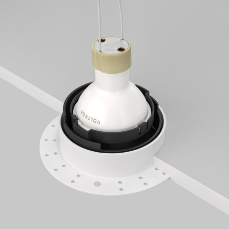 The built-in lamp Technical DL051-U-2WB, 1x10W, 10.2x10.2x3.7 cm, GU10, color white-black-6