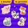 Maxi Puzzles "Beast on the farm", 5 puzzles, 10 parts