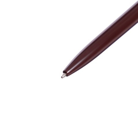 Automatic ballpoint handle, 0.5 mm, blue rod, brown case-2