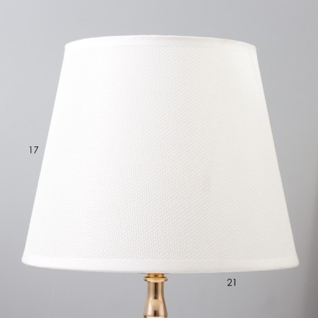 Board lamp "Marfa" E27 40W white-gold 22x22x40 cm Risalux-2