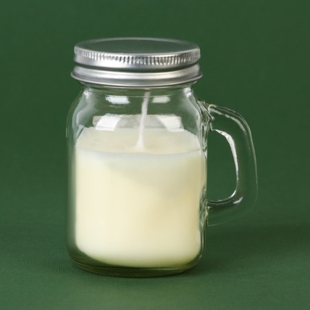 New Year's candle in a jar with a “dream” handle, vanilla aroma-3