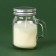New Year's candle in a jar with a “dream” handle, vanilla aroma