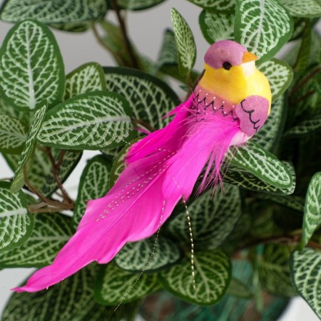 Decor at the clothespin "Bird", mix, 13 x 4 x 5 cm-1