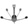 Headphones with a microphone Logitech H111 Gray 2.35m False Belief (981-000594)