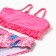 Separate swimsuit for girls, pink color, height 98-104 cm